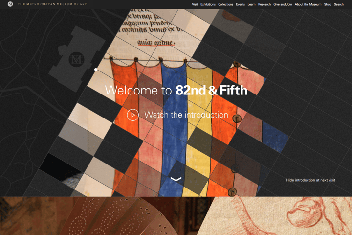82nd & Fifth website preview